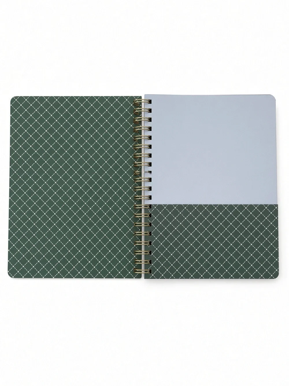 James Burke Everyday Notes 3-Subject Floral Spiral Notebook 8x10 Daisy NEW